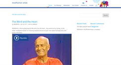 Desktop Screenshot of meditationsites.org